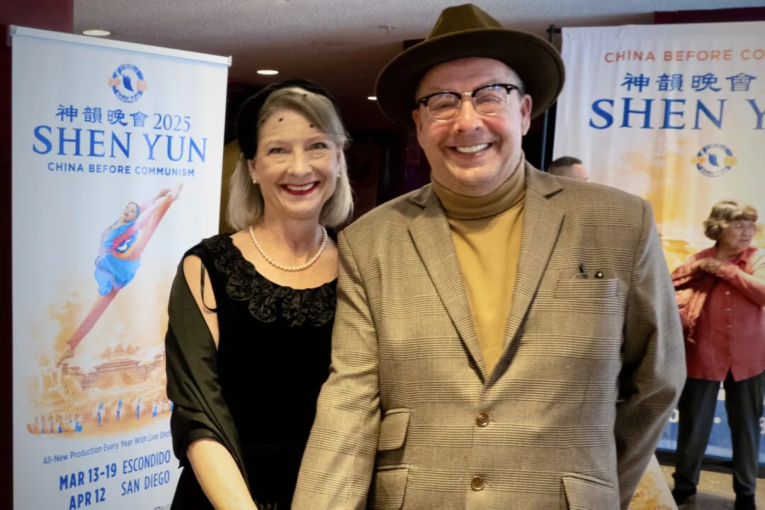 Don and Darlene Merritt enjoyed Shen Yun Performing Arts at San Diego Civic Theatre in San Diego on April 12, 2025. (Jane Yang/The Epoch Times)