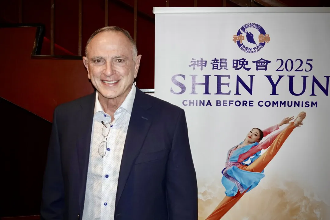 Gregory McFadden enjoyed Shen Yun Performing Arts at San Diego Civic Theatre in San Diego on April 12, 2025. (Jane Yang/The Epoch Times)