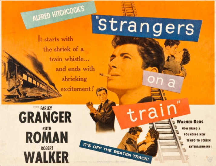 Strangers on a train hitchcock