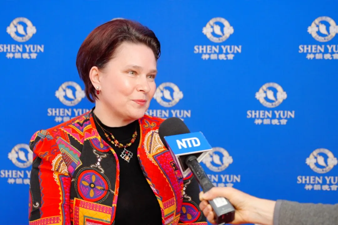 Marianna Muscaliuc attended Shen Yun Performing Arts at the Place des Arts—Salle Wilfrid-Pelletier in Montreal on April 13, 2025. (NTD)