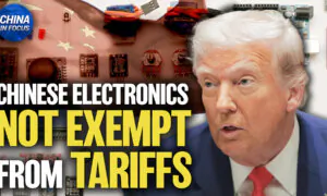 Trump: Electronics From China Still Subject to 20 Percent Tariffs