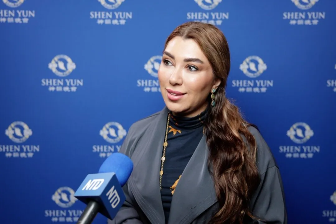 Sarvenaz Sharifi enjoyed Shen Yun's evening performance at the Segerstrom Center for the Arts on April 15, 2025. (NTD)