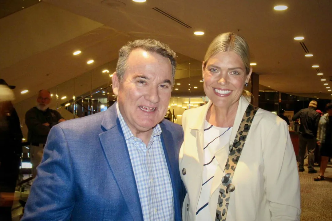 Jim and Lene Righeimer enjoyed Shen Yun's evening performance at the Segerstrom Center for the Arts on April 15, 2025. (Michael Ren/The Epoch Times)