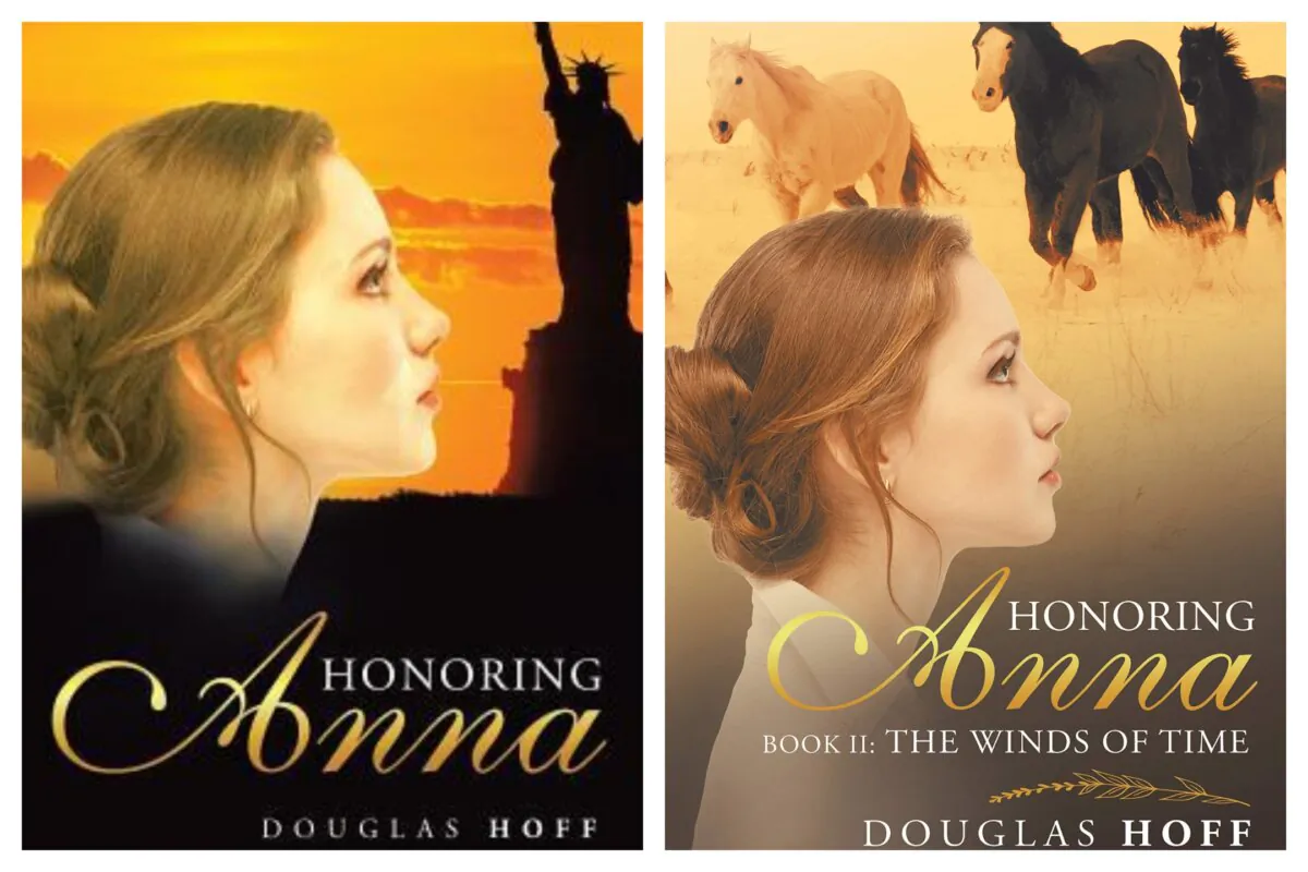 This multi-volume historical fiction follows the life story of Anna, a Norwegian immigrant to America. 