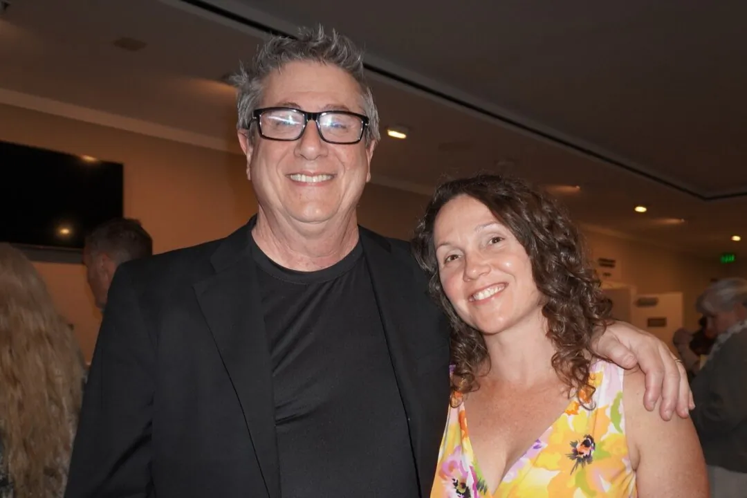 Andrew and Kelly Green enjoyed Shen Yun at the Belk Theater at Blumenthal Performing Arts Center in Charlotte, North Carolina, on April 16, 2025. (Sherry Dong/The Epoch Times)