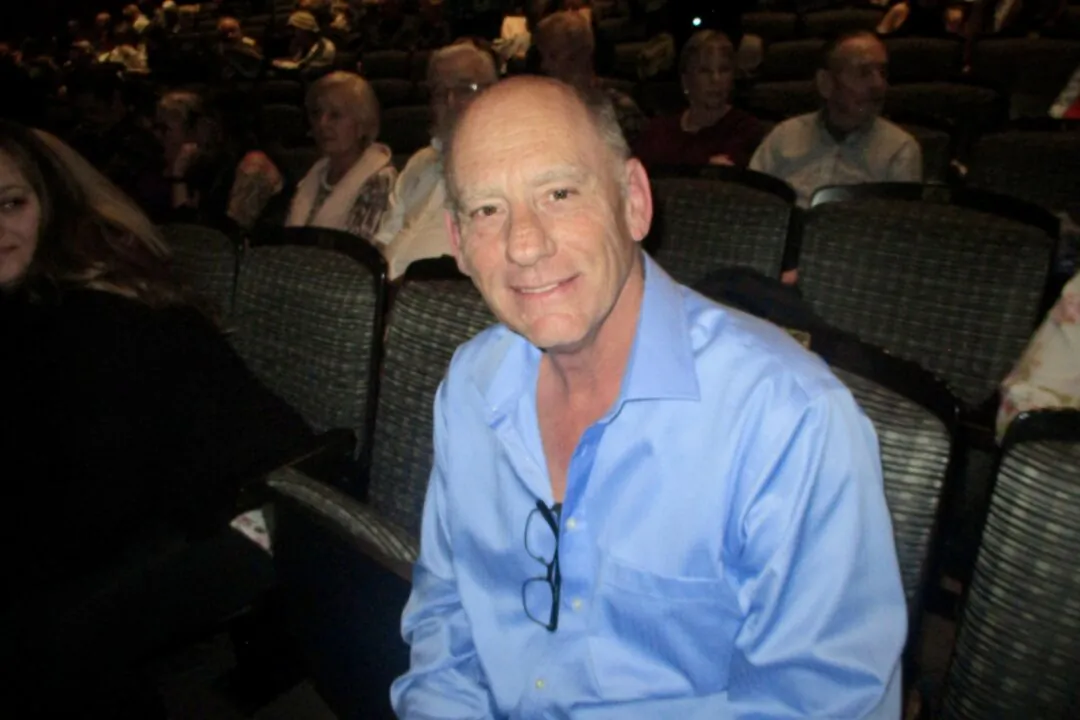 Thomas Ness enjoyed Shen Yun's evening performance at the Southern Alberta Jubilee Auditorium on April 16, 2025. (Caifeng Lin/The Epoch Times)