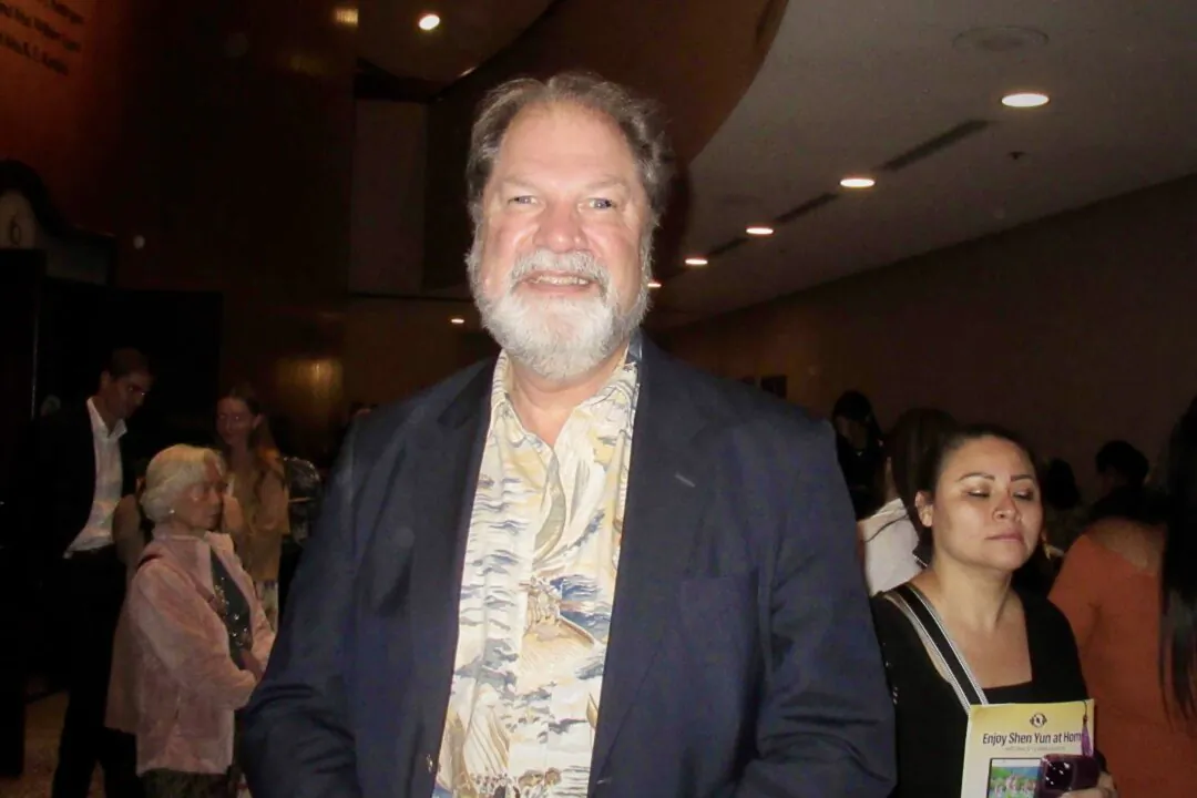 John Moorlach enjoyed Shen Yun's evening performance at the Segerstrom Center for the Arts on April 18, 2025. (Michael Ren/The Epoch Times)
