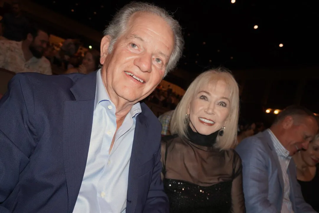 Marc and Allie Camens enjoyed Shen Yun at the North Charleston Performing Arts Center on April 19, 2025. (Sherry Dong/The Epoch Times)
