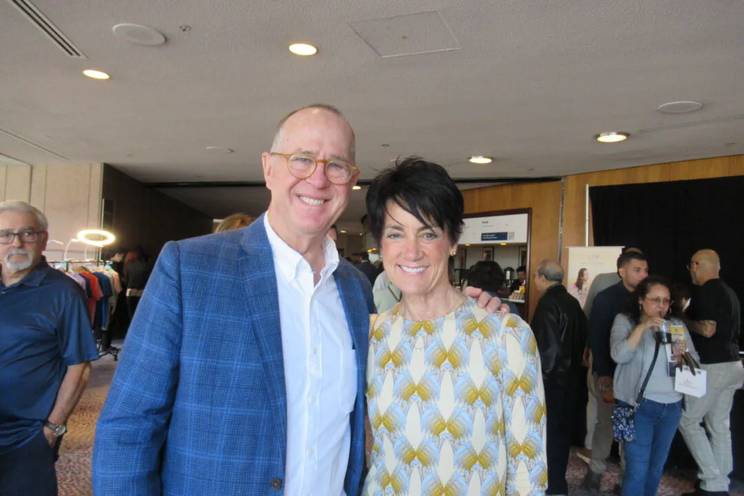 Tom and Julie Tait enjoyed Shen Yun at the Segerstrom Center for the Arts, on April 19, 2025. (Michael Ren/The Epoch Times)