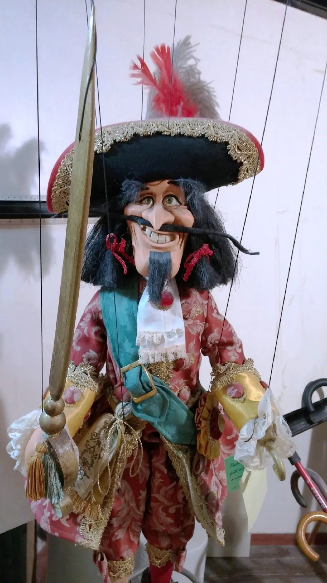 A real-life Geppetto named Roberto Comin creates marionettes in Venice, Italy. (Victor Block)