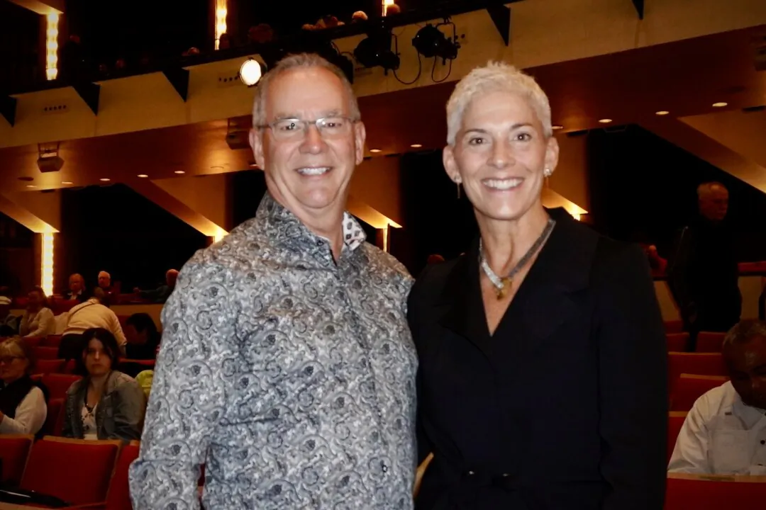 Melissa Schilf enjoyed Shen Yun Performing Arts at the National Arts Centre in Ottawa, Ontario on April 20, 2025. (Nancy Lin/The Epoch Times)