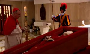 People Pay Tribute to Pope Francis at St. Peter’s Basilica