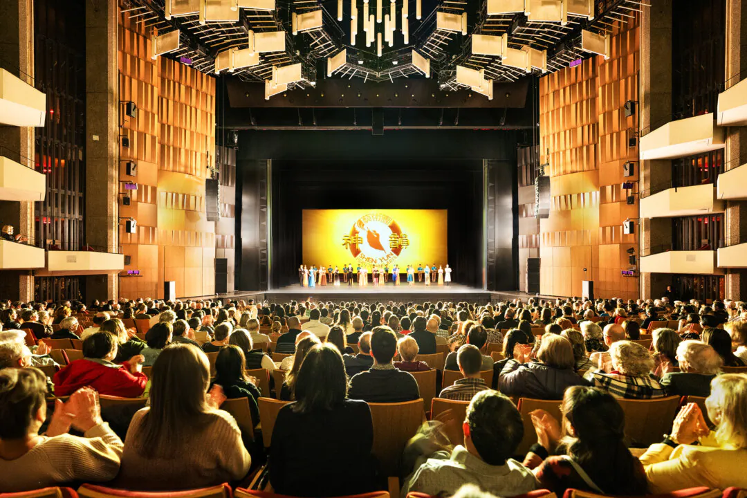 Curtain call at the National Arts Centre in Ottawa, Canada, on April 20, 2025. (The Epoch Times)