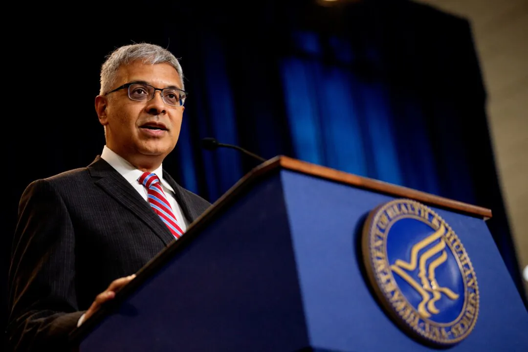 National Institutes of Health Director Dr. Jay Bhattacharya in Washington on April 22, 2025. (Andrew Harnik/Getty Images)