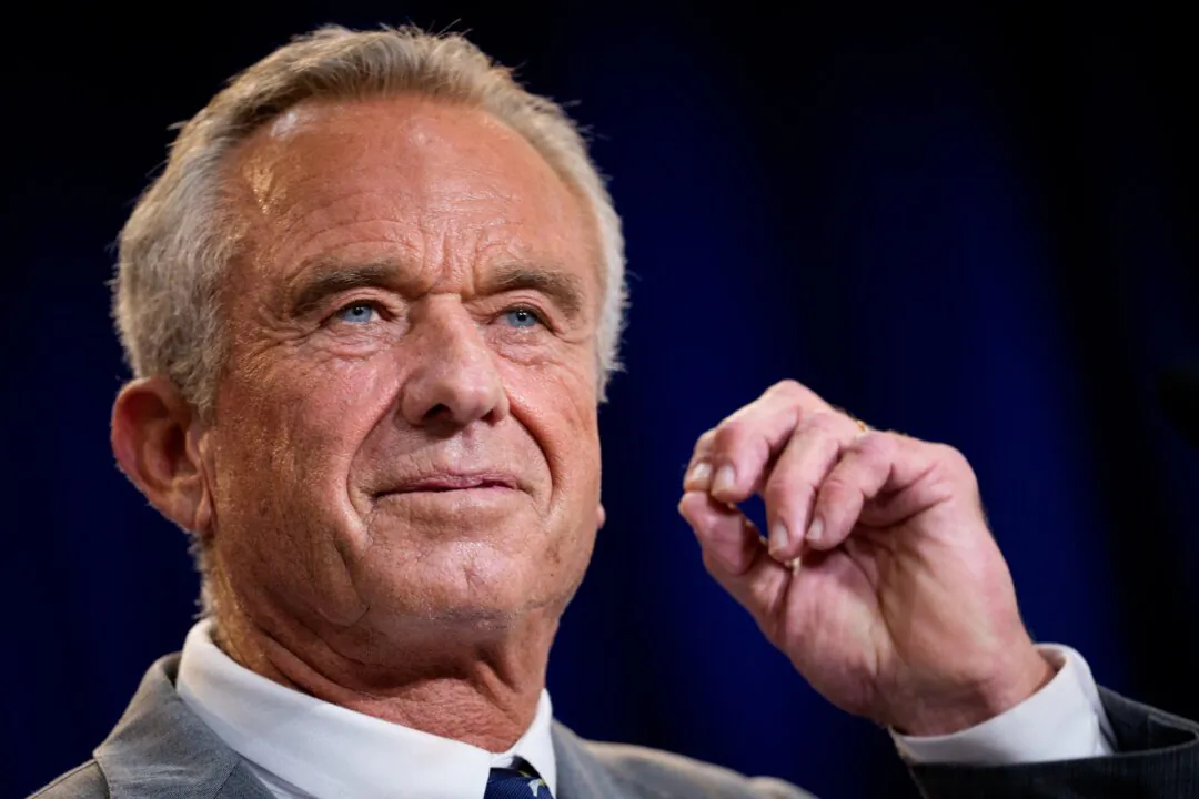 Health Secretary Robert F. Kennedy Jr. in Washington on April 22, 2025. (Andrew Harnik/Getty Images)