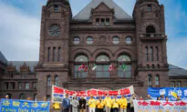 Toronto Falun Gong Practitioners Rally to Mark 26th Anniversary of Historic Appeal for the ‘Right to Believe’