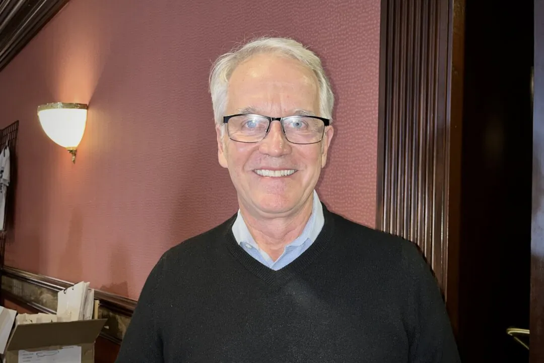 Terry Rolecek enjoyed Shen Yun at the Rosemont Theatre in Rosemont, Illinois, on April 25, 2025. (Stacey Tang/The Epoch Times)