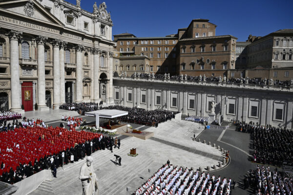 Politicians and Pilgrims Alike Gather for Pope Francis’s Funeral