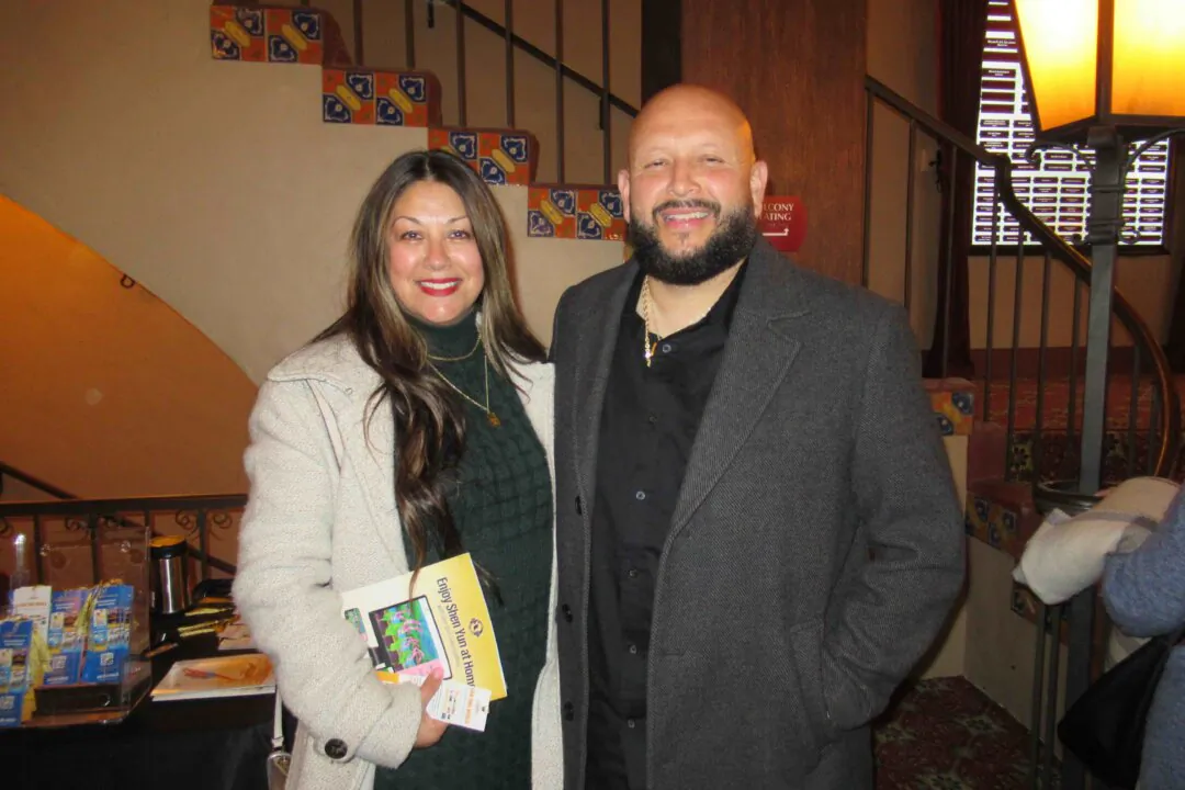 Monica Cabral and Art Delagdo enjoyed Shen Yun's evening performance at the Fox Performing Arts Center on April 25, 2025. (Linda Jiang/The Epoch Times)