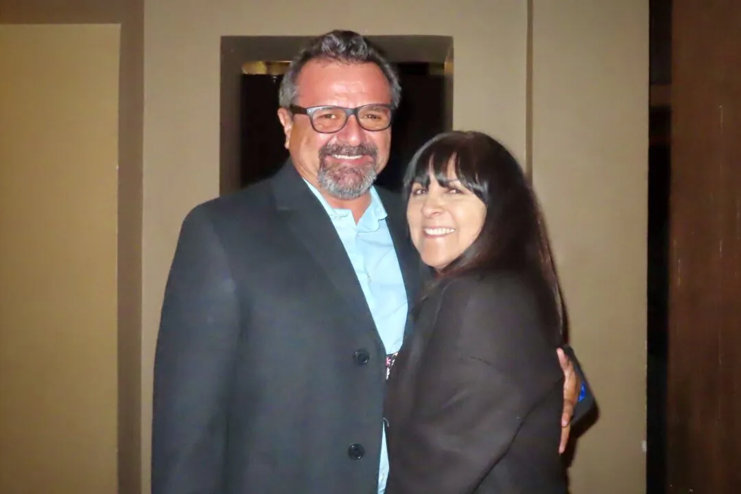 John and Cathleen Lopez enjoyed Shen Yun's evening performance at the Fox Performing Arts Center on April 25, 2025. (Alice Sun/The Epoch Times)