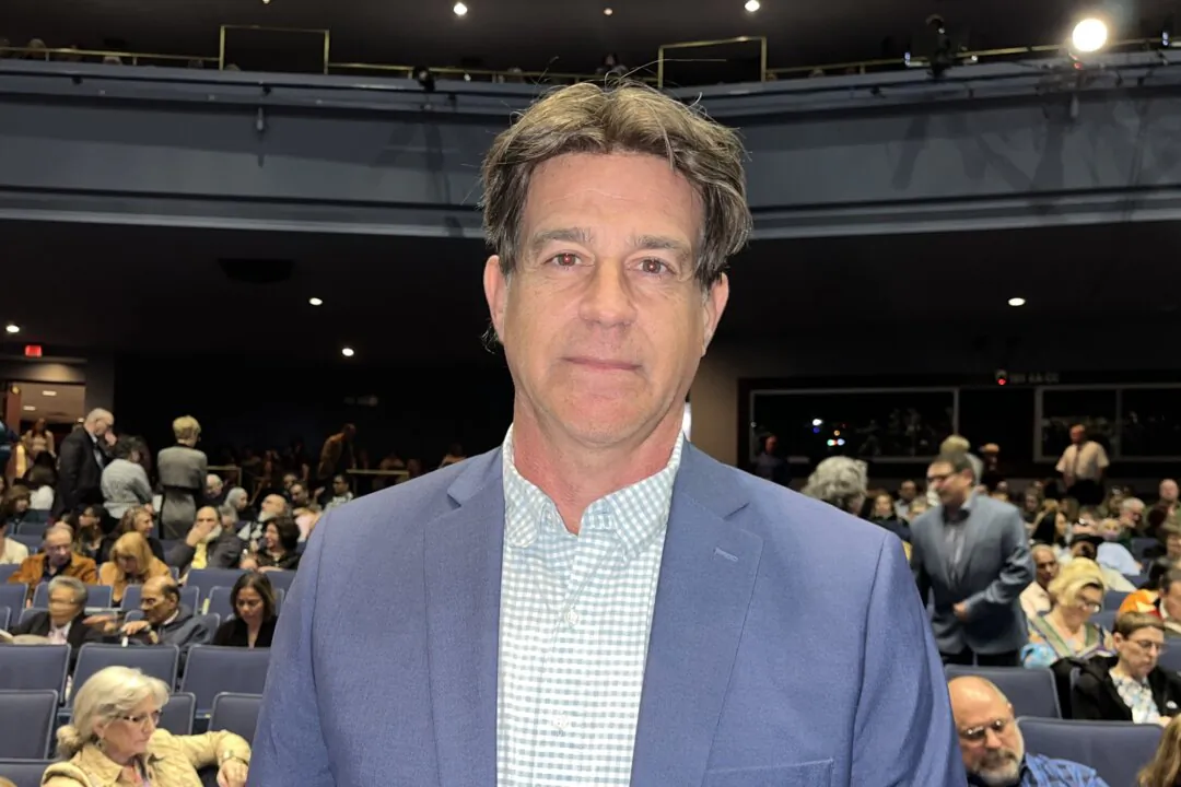 James Burghardt enjoyed Shen Yun at the Rosemont Theatre in Rosemont, Illinois, on April 26, 2025. (Stacey Tang/The Epoch Times)