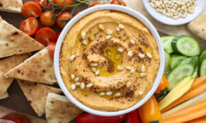 Roasted Red Pepper Hummus