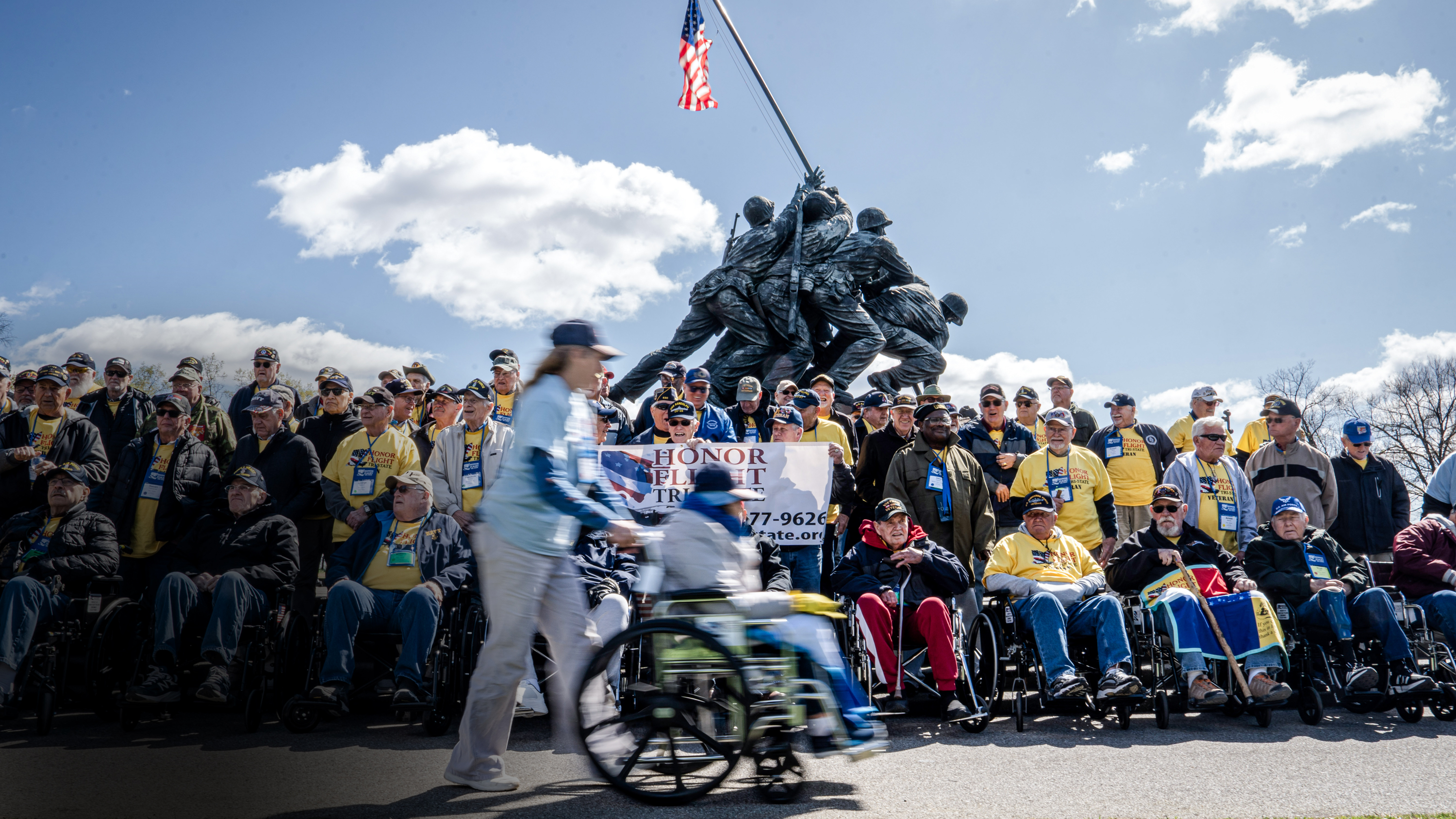 Vietnam Vets on Emotional ‘Honor Flight’ Mark 50th Anniversary of War’s End