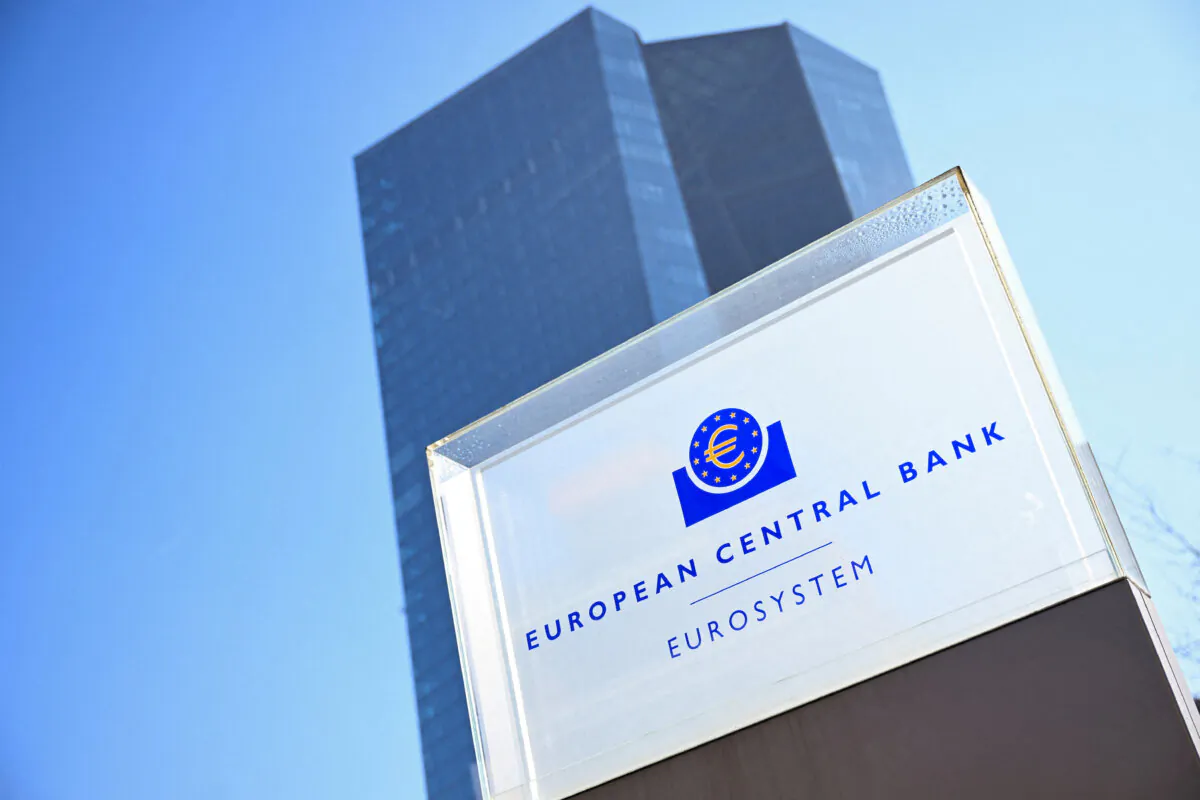 A view of the European Central Bank (ECB) headquarters in Frankfurt, Germany,  on March 6, 2025. (Jana Rodenbusch/File Photo/Reuters)