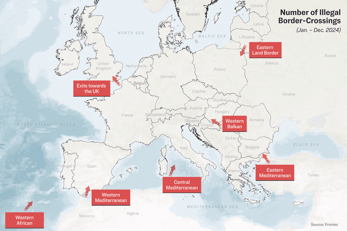 Europe Hardens Stance on Asylum Seekers, Faces Legal Battles
