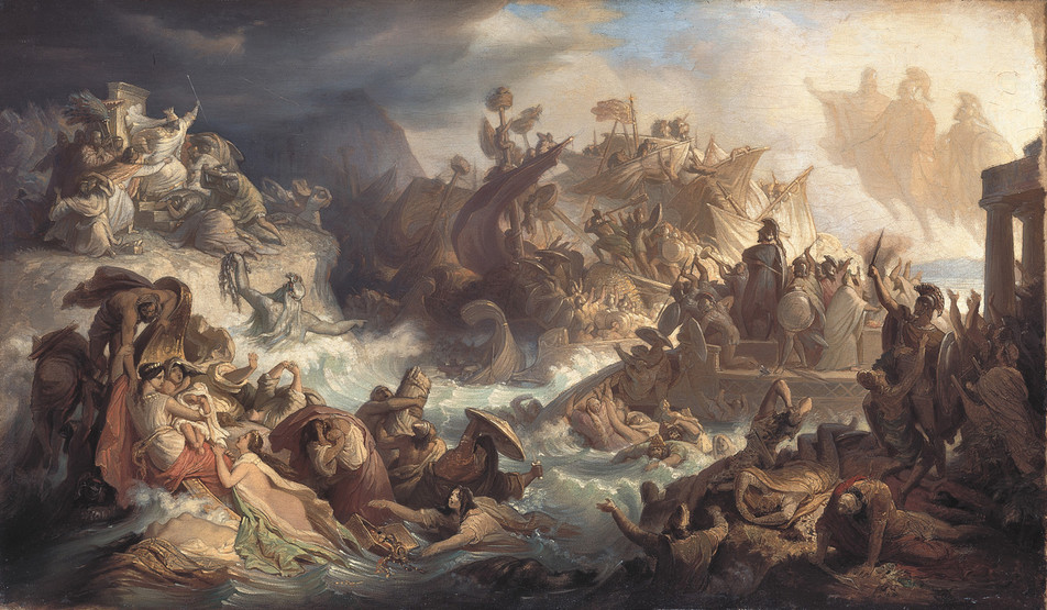 Salamis Battle Kaulbach
