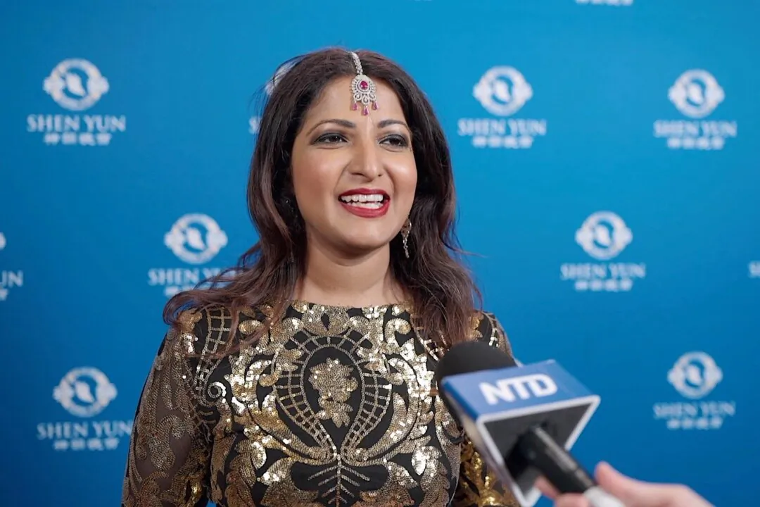 Preity Upala, actress and former Miss India International, enjoyed Shen Yun Performing Arts at the Dolby Theatre in Hollywood, Calif., on May 3, 2025. (NTD)