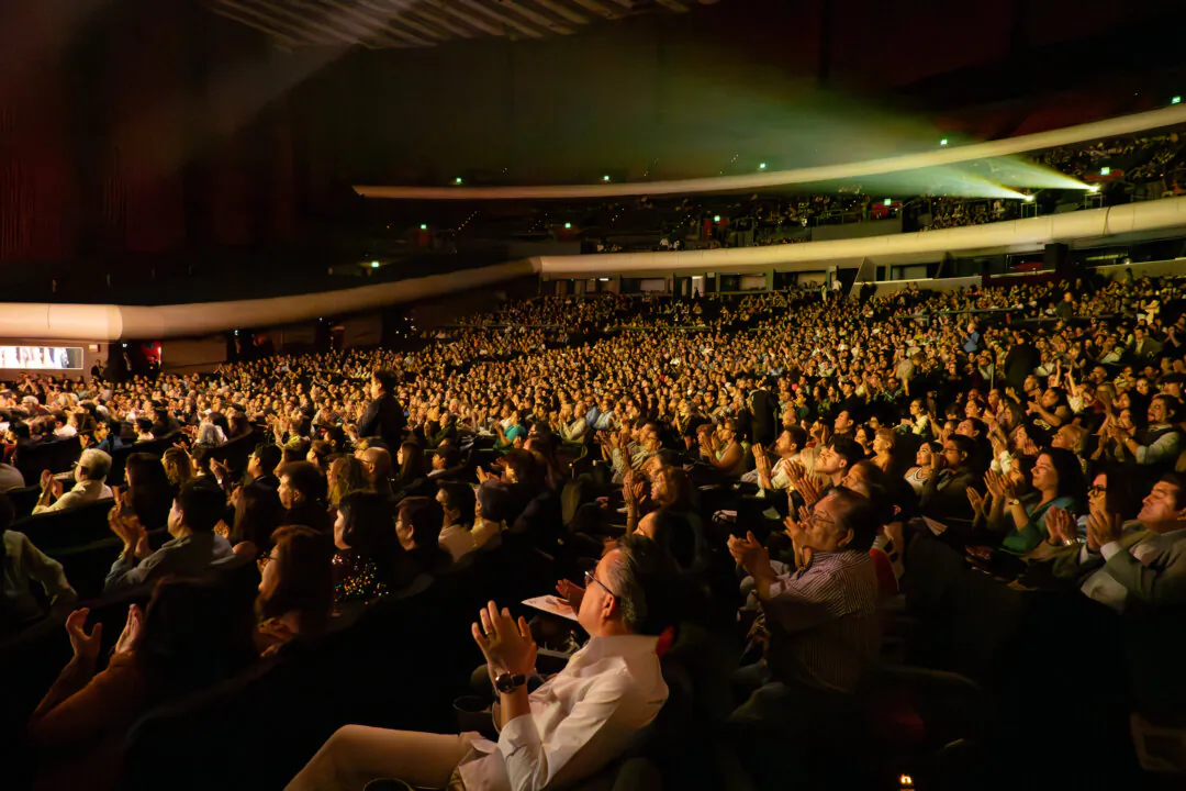 The audience at Shen Yun Performing Arts at the Auditorio Nacional, in Mexico City, on May 2, 2025. (Jane Yang/The Epoch Times)