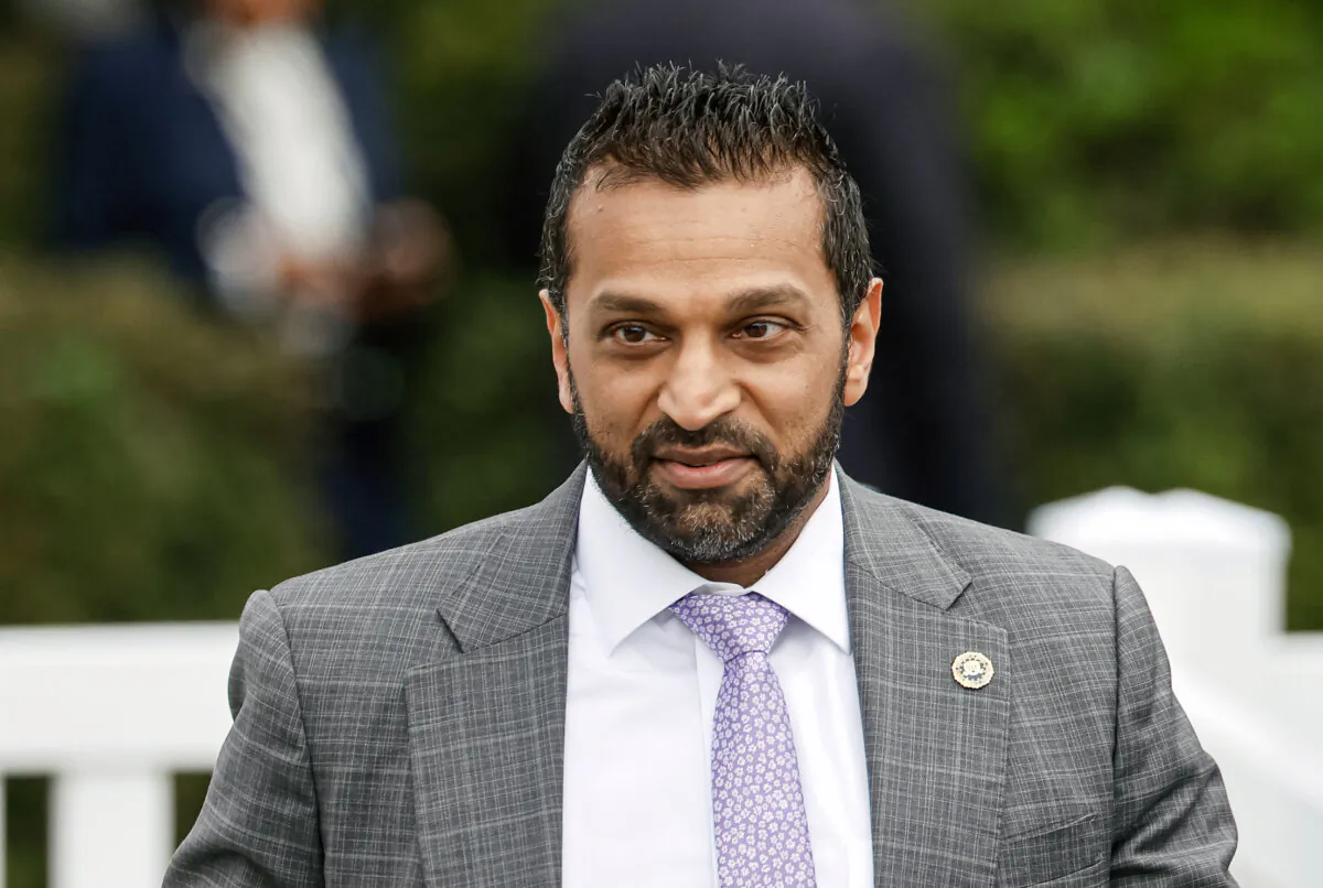FBI Director Kash Patel attends an event at the White House in Washington, D.C., on April 21, 2025. (Chip Somodevilla/Getty Images)