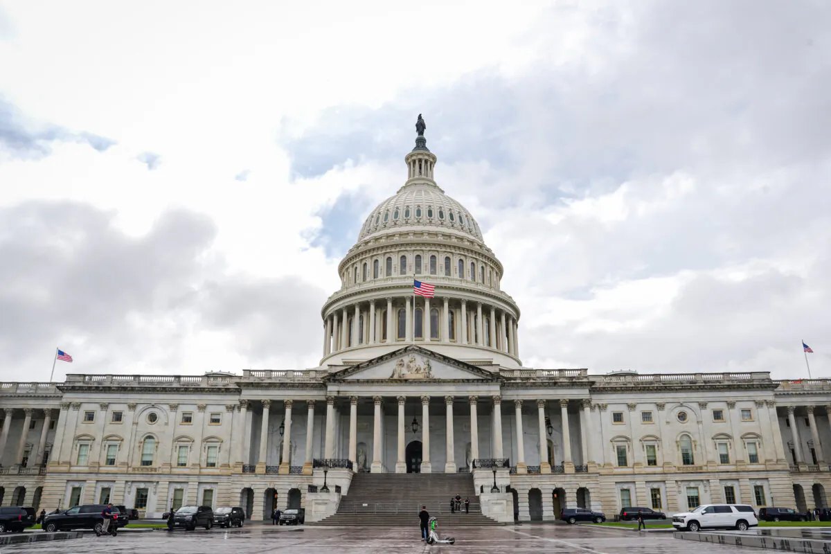 The U.S. Capitol on May 5, 2025. (Madalina Vasiliu/The Epoch Times)