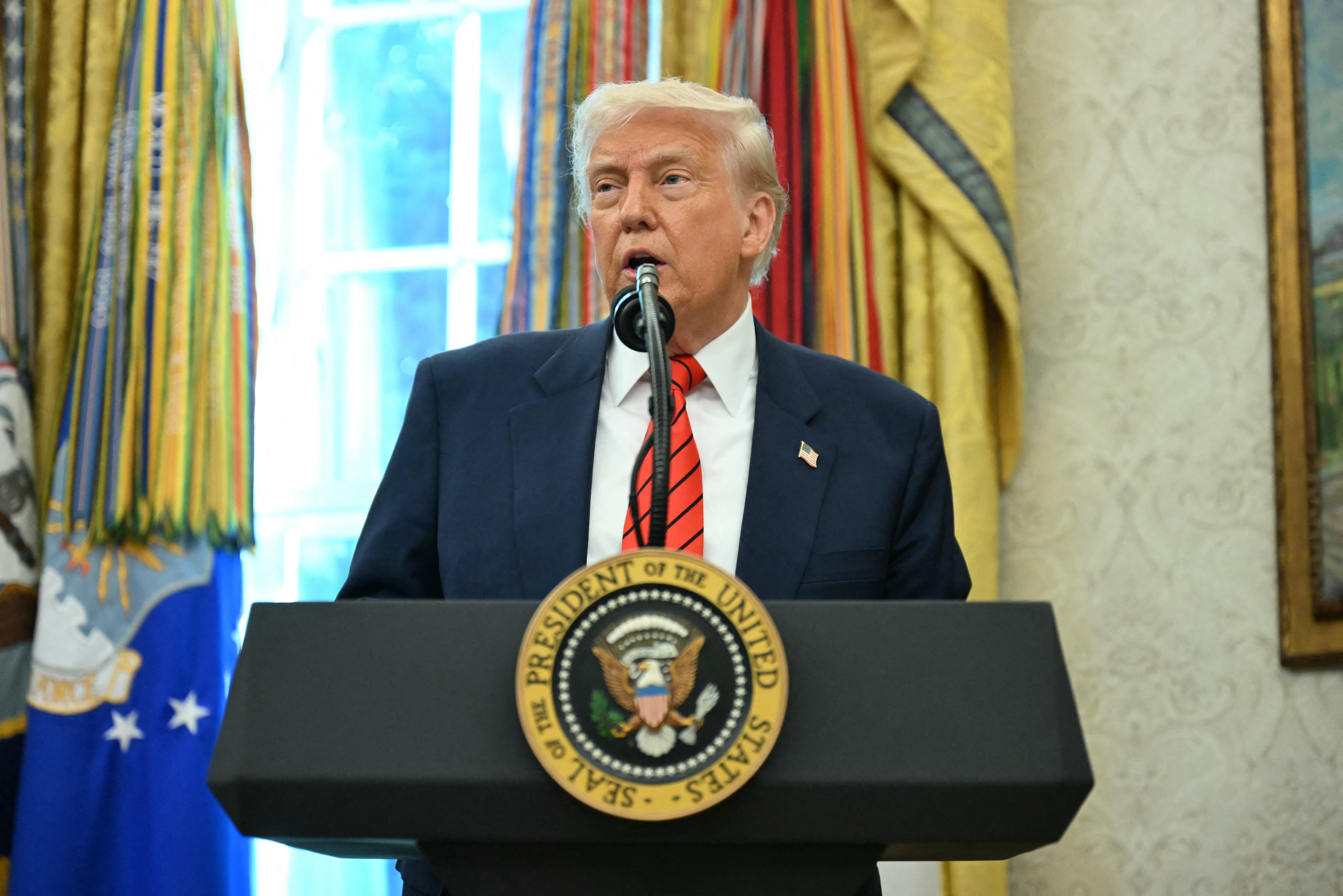 Trump Participates in Swearing-In Ceremony for Assistant to the ...