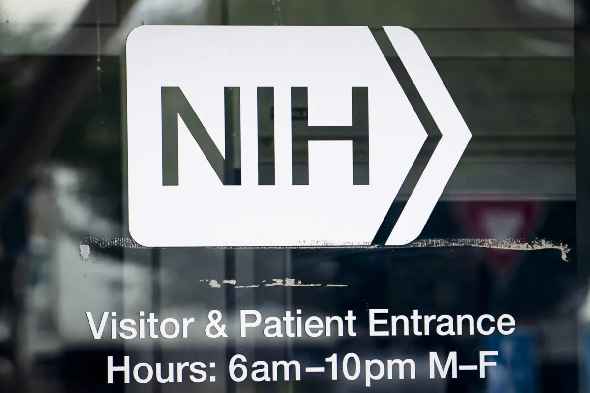 The National Institutes of Health in Bethesda, Md., on May 30, 2024. (Madalina Vasiliu/The Epoch Times)