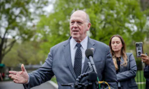 Border Czar Homan Speaks to Press Outside of the White House