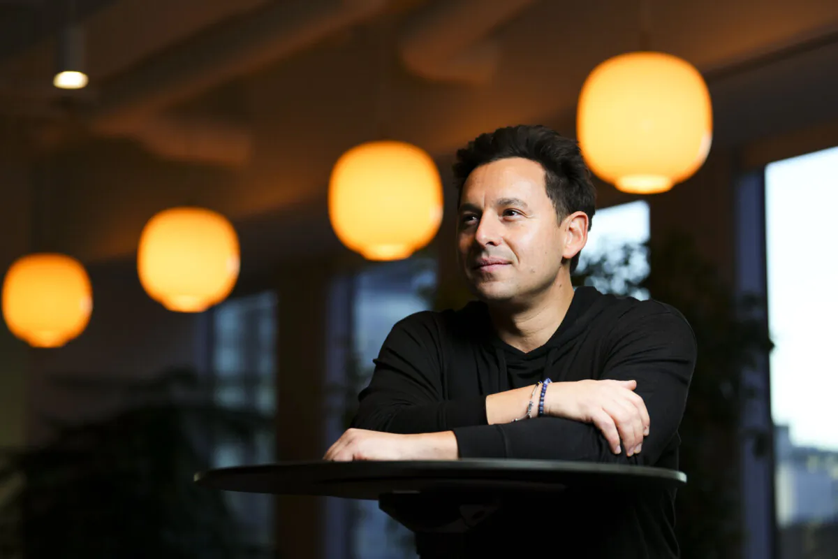 Shopify president Harley Finkelstein is pictured at the company's headquarters in Ottawa, on Dec. 8, 2022. (The Canadian Press/Sean Kilpatrick) 