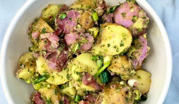 Lighten Up Your Potato Salad With a Green Sauce