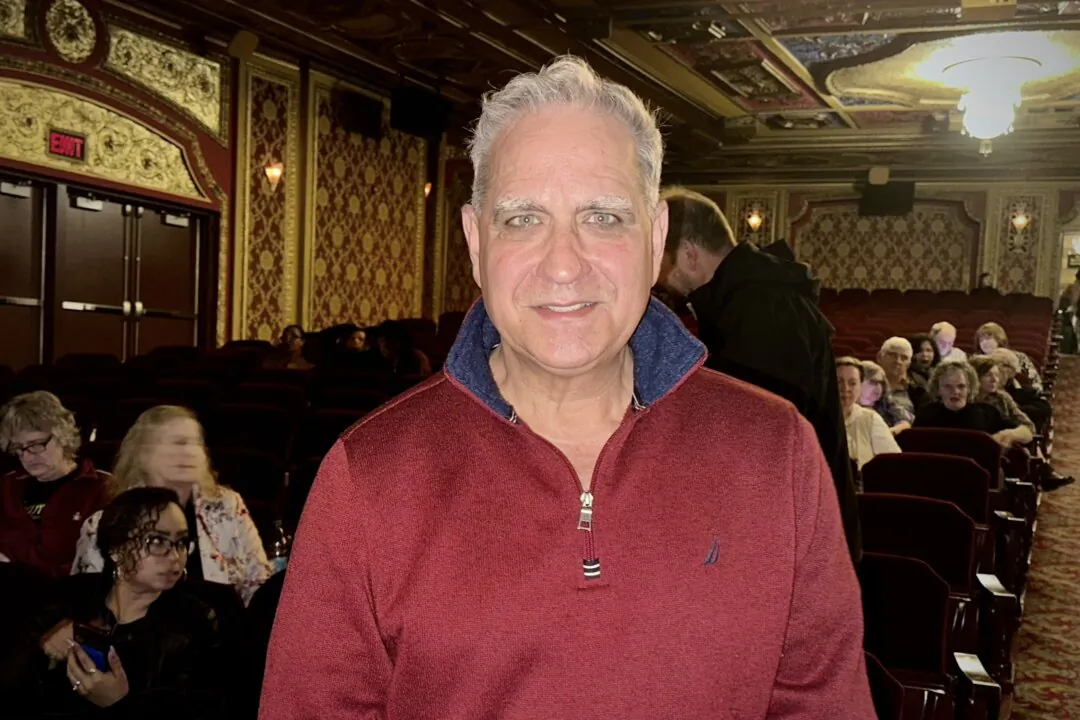 Wilfredo Martinez enjoyed Shen Yun at the Providence Performing Arts Center on May 10, 2025. (Weiyong Zhu/The Epoch Times)