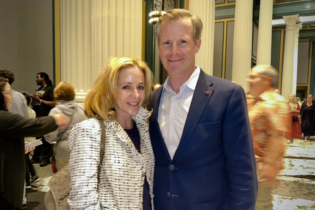 Leslie and Brad Moore enjoyed Shen Yun at The Fisher Center for the Performing Arts on May 10, 2025. (Xinxin Teng/The Epoch Times)