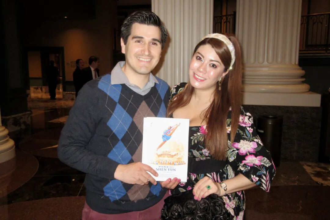 Gustavo Gilaibar enjoyed Shen Yun at The Fisher Center for the Performing Arts on May 10, 2025. (Roland Ree/The Epoch Times)