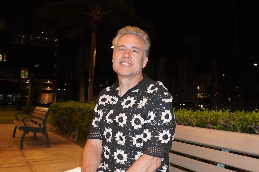 Jeff Barber enjoyed Shen  Yun's evening performance at the Blaisdell Concert Hall on May 10, 2025. (Sally Sun//The Epoch Times)