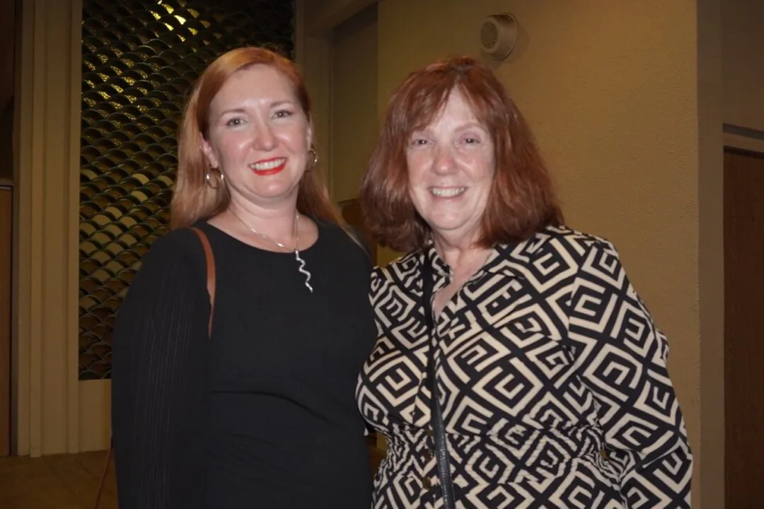 Jennifer Barry (L) and Janice Barry enjoyed Shen Yun's evening performance at the Blaisdell Concert Hall on May 10, 2025. (Sally Sun/The Epoch Times)