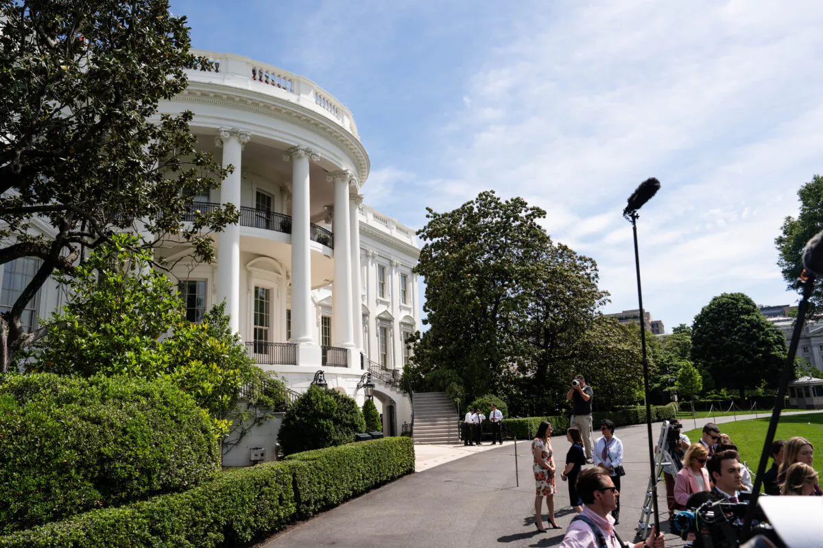 The White House on May 12, 2025. (Madalina Vasiliu/The Epoch Times)
