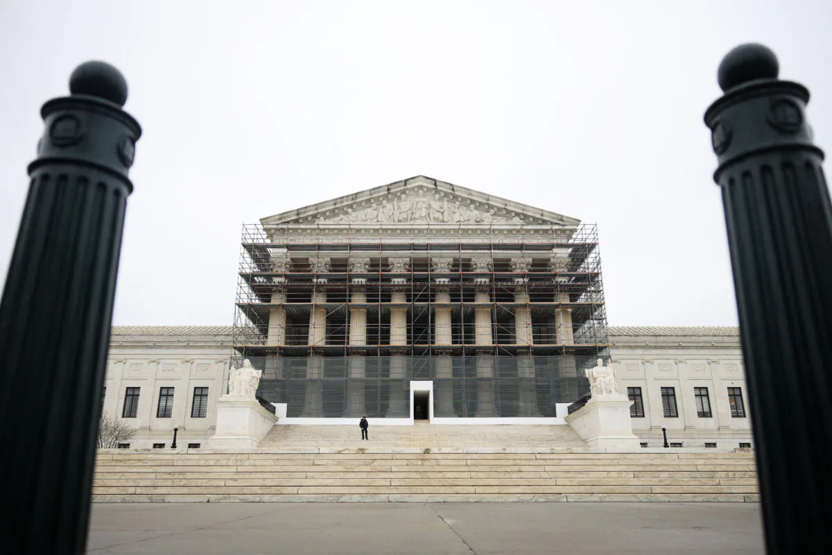 The U.S. Supreme Court is seen in Washington, DC, on April 07, 2025. (Kayla Bartkowski/Getty Images)