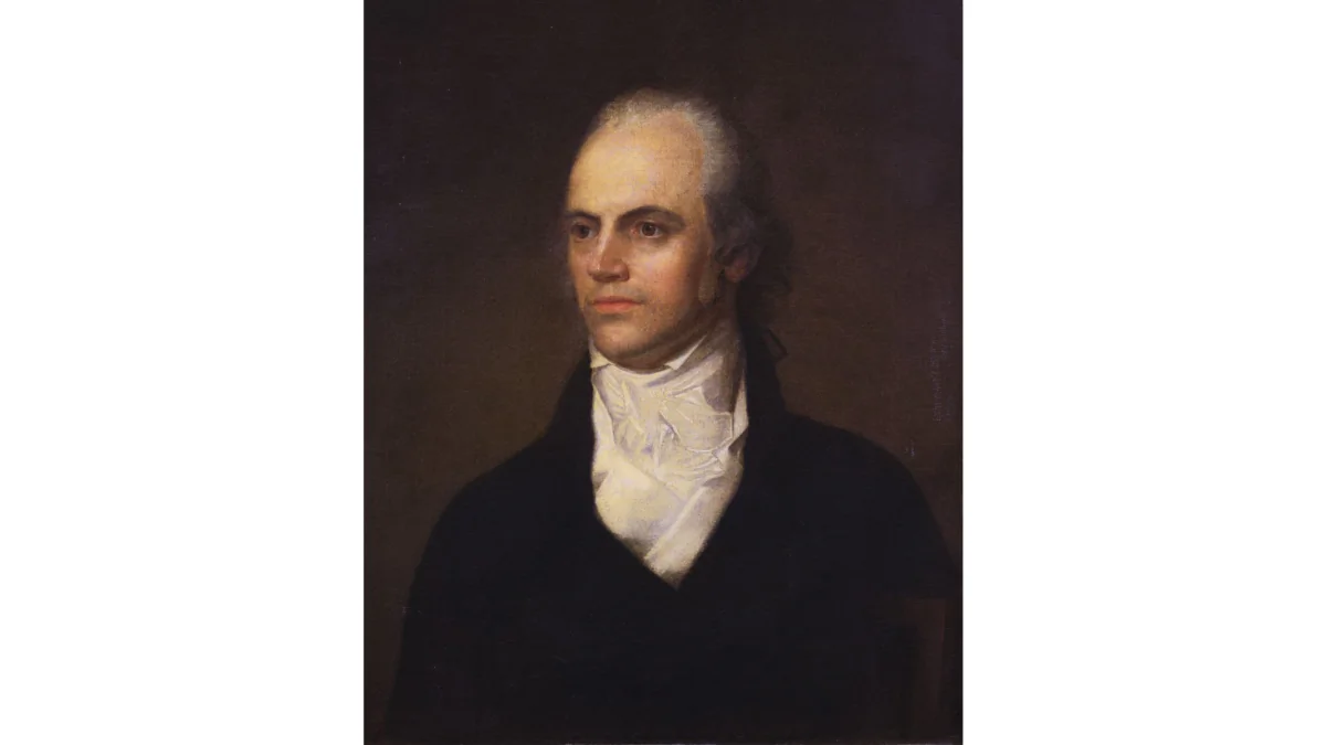 A portrait of Aaron Burr by John Vanderlyn, 1803. (Public Domain)