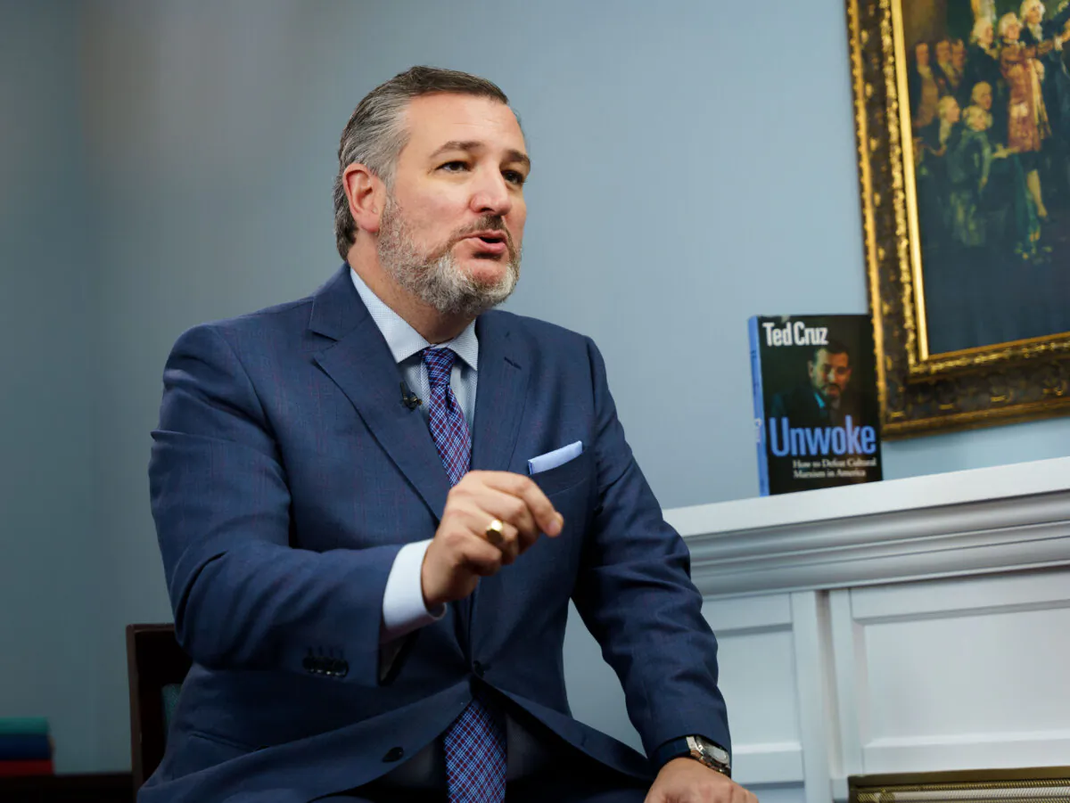 Sen. Ted Cruz (R-Texas) in Washington on Nov. 9, 2023. (Lei Chen/The Epoch Times)