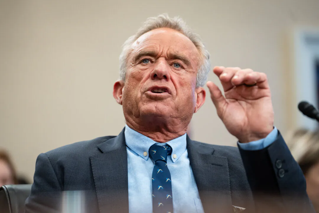 Health Secretary Robert F. Kennedy Jr. in Washington in a file image. (Madalina Vasiliu/The Epoch Times)