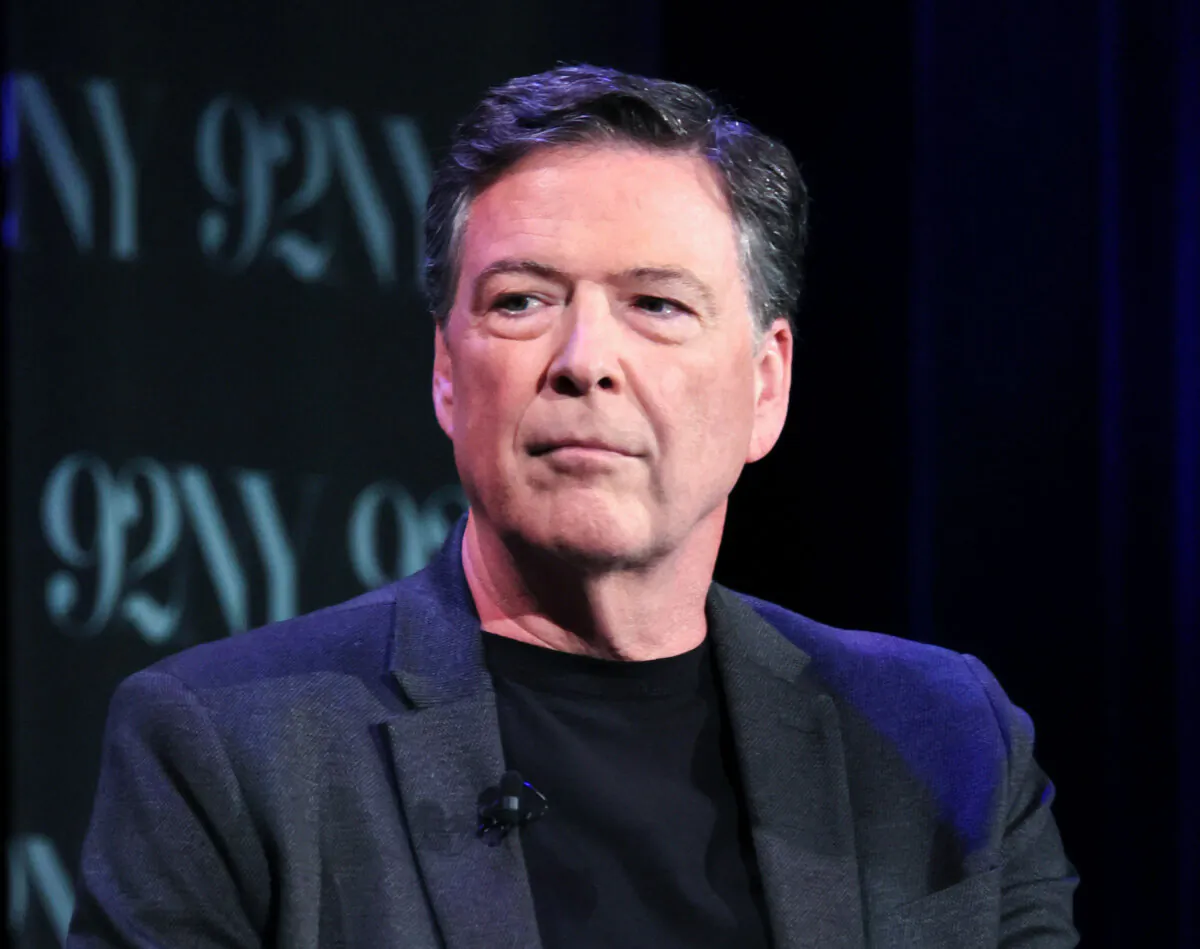 Former FBI Director James Comey In Conversation With MSNBC's Nicolle Wallace at 92NY in New York City on May 30, 2023. (Dia Dipasupil /Getty Images)